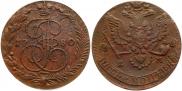 5 kopecks 1780 year