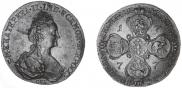 10 roubles 1777 year