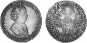 1 rouble 1704 year
