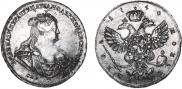 1 rouble 1740 year