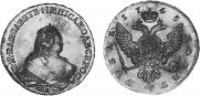 1 rouble 1745 year