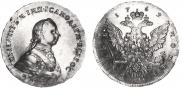 1 рубль 1762 года