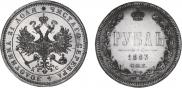 1 рубль 1883 года
