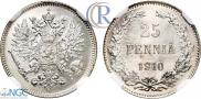 25 pennia 1910 year