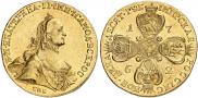 10 рублей 1762 года