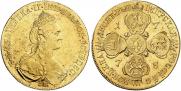 10 roubles 1778 year