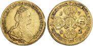 10 roubles 1782 year