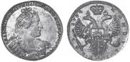 1 rouble 1734 year