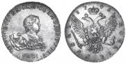 1 rouble 1741 year