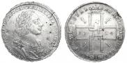 1 rouble 1724 year