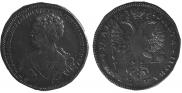1 rouble 1725 year