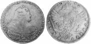 1 рубль 1740 года