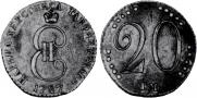 20 kopecks 1787 year