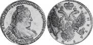 1 rouble 1733 year