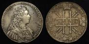 1 рубль 1729 года