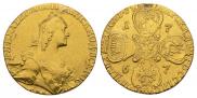 10 roubles 1767 year