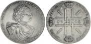 2 roubles 1722 year