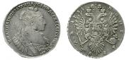 1 rouble 1734 year
