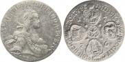 10 roubles 1776 year