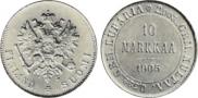 10 markkaa 1905 year