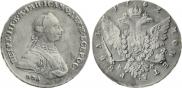 1 рубль 1762 года