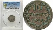 10 groszy 1831 year