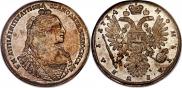 1 rouble 1734 year