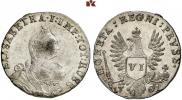 6 groszy 1761 year