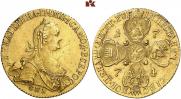 10 roubles 1774 year