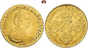 10 roubles 1780 year