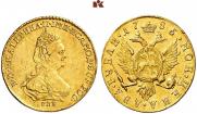2 roubles 1785 year