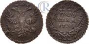 Полушка 1734 года