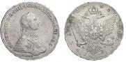 1 рубль 1762 года