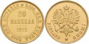 20 markkaa 1912 year