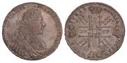 1 рубль 1729 года