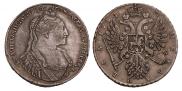 1 rouble 1734 year