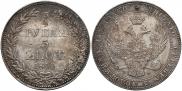 3/4 roubles - 5 złotych 1840 year