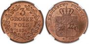 3 гроша 1831 года