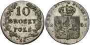 10 groszy 1831 year
