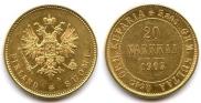 20 markkaa 1903 year
