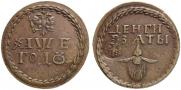 Beard token coin 1705 year