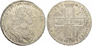 1 рубль 1724 года