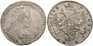 1 рубль 1733 года