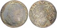 1 рубль 1736 года