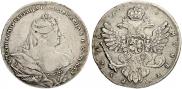 1 rouble 1737 year
