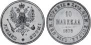 10 markkaa 1878 year