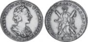 2 roubles 1724 year