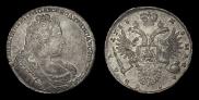 1 рубль 1733 года
