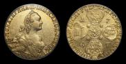 10 roubles 1767 year
