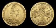 10 roubles 1778 year